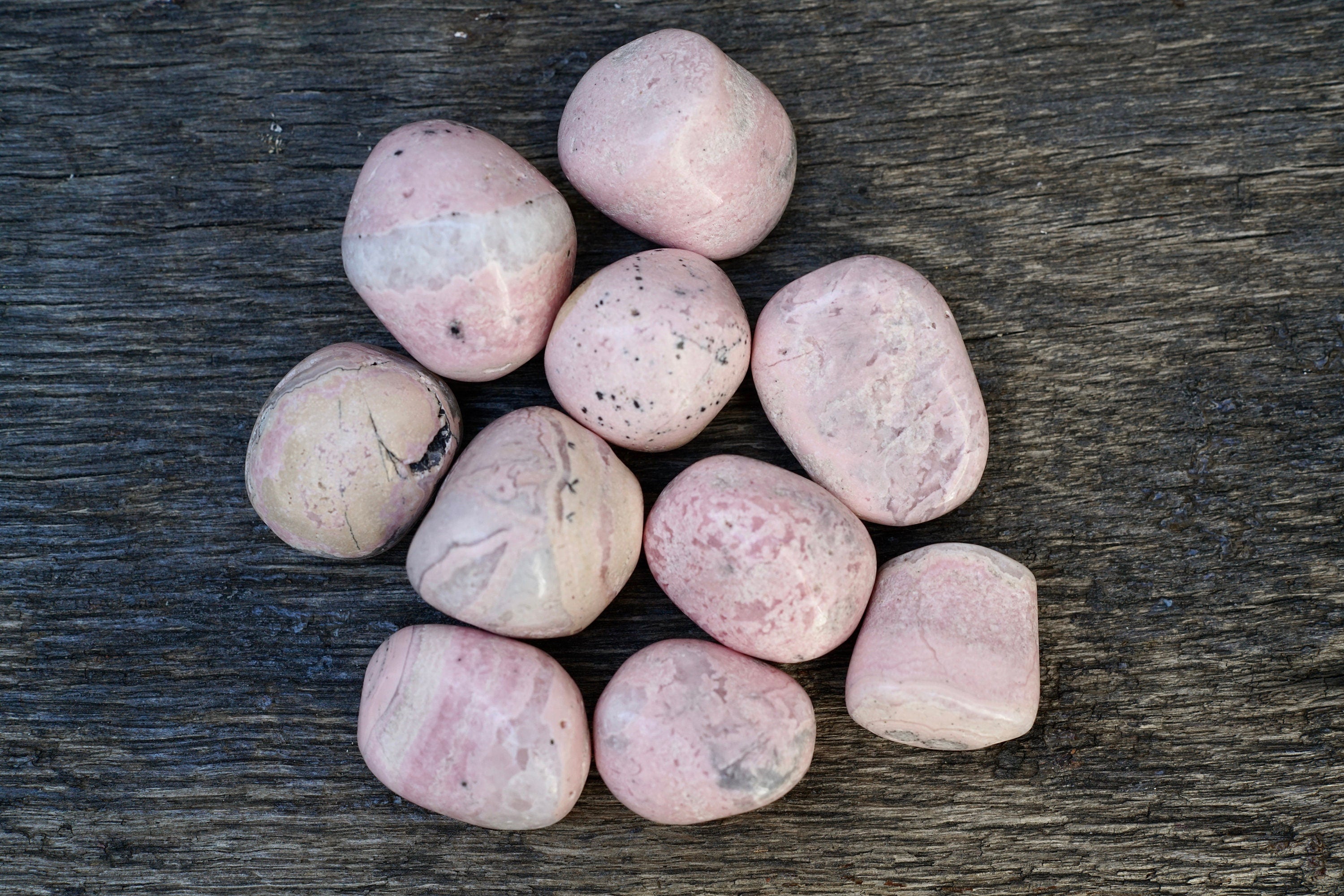 RHODOCHROSITE Crystal Chips - Small Crystals, Gemstones, Jewelry Making,  Tumbled Crystals, E0086