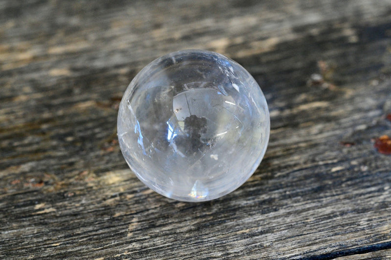 Clear Quartz Crystal Marble (1”)