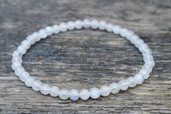 Rainbow Moonstone Bracelet (4mm)