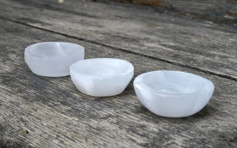 Selenite Bowl (2")